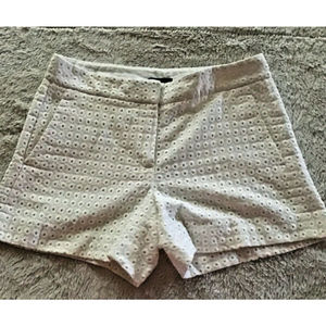 Theory Womens Size 0 Booty Shorts White Pockets